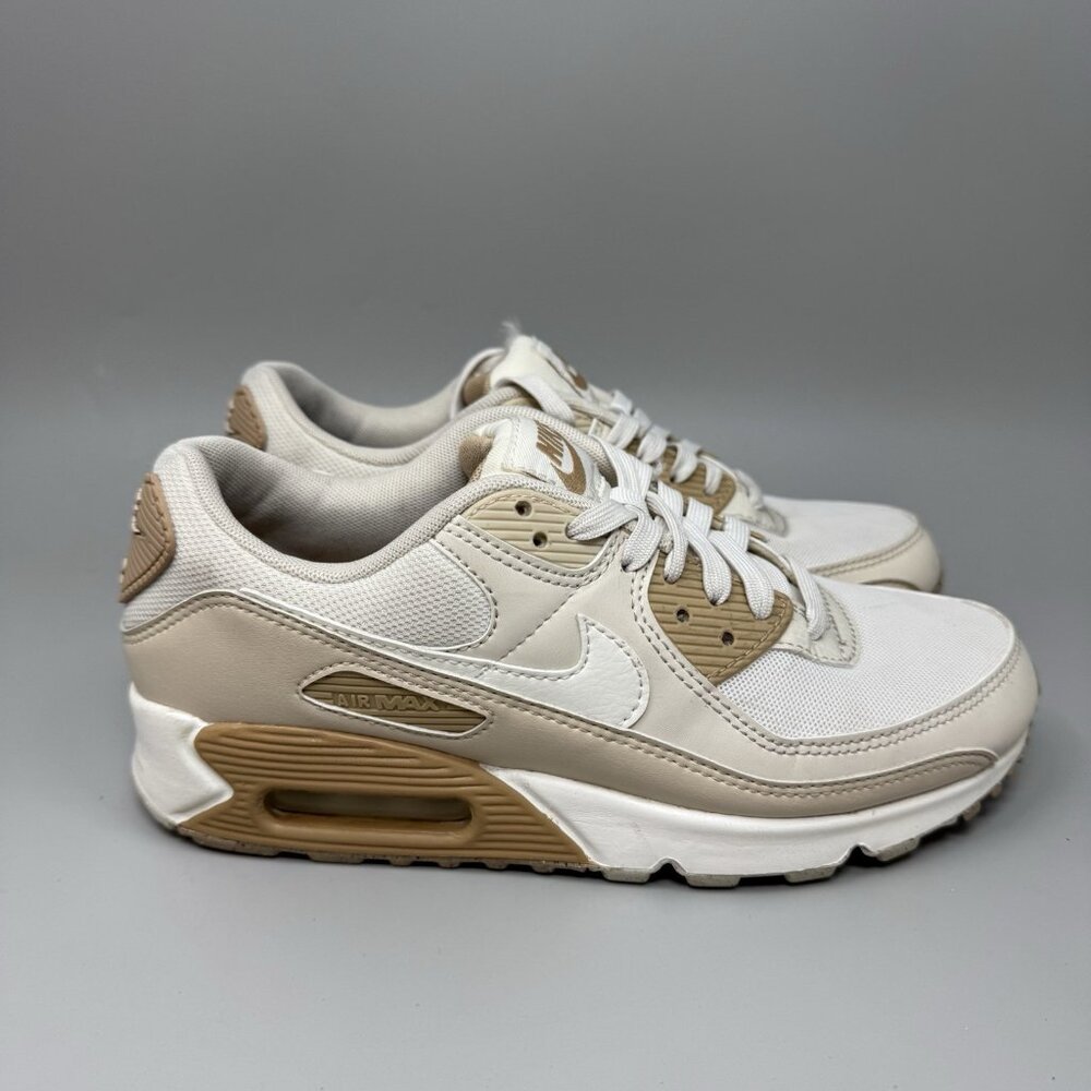 Nike Women  Air Max 90 Phantom Sanddrift Sail Light Brown  DH8010-004 Sz 7.5